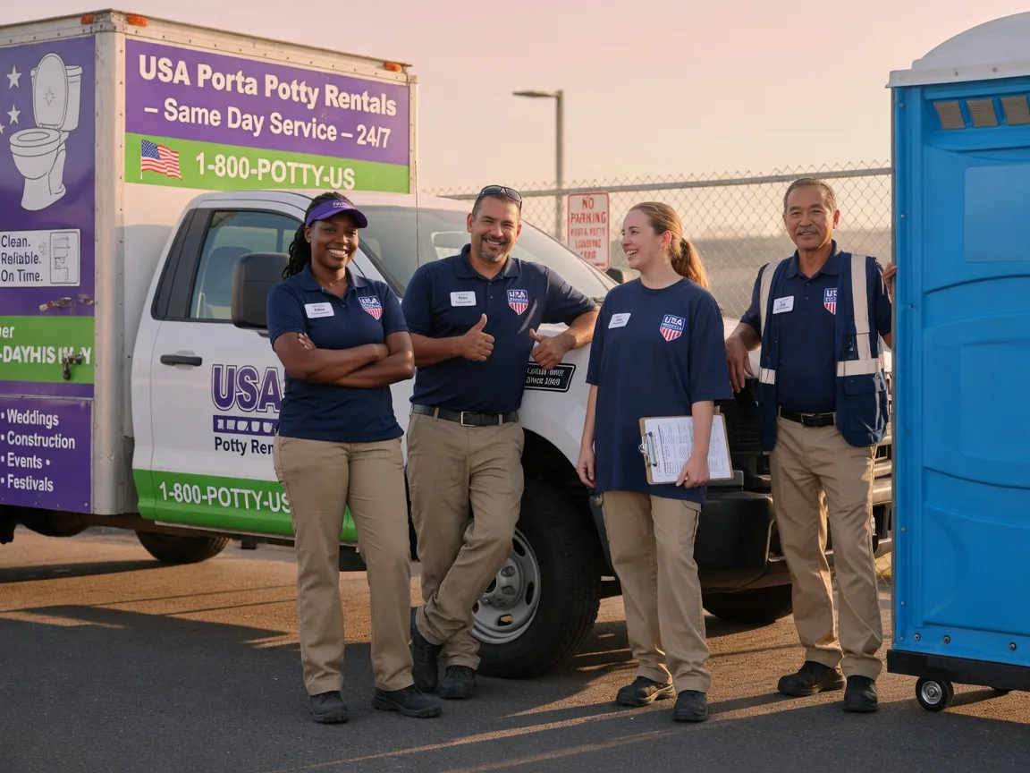 Porta Potty Rental company in Union Dale, PA